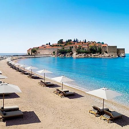 Ferienwohnung Lux Apartman Sofia Sveti Stefan Exterior foto